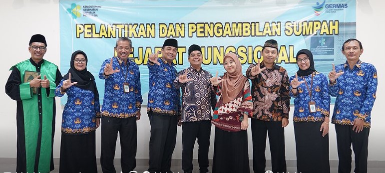 Pelantikan dan Pengambilan Sumpah Jabatan Pejabat Fungsional BB Labkesmas Yogyakarta